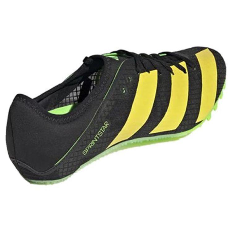 Adidas Sprintstar Black Beam Желтые мужские кроссовки Core-Black Solar-Green GY8416