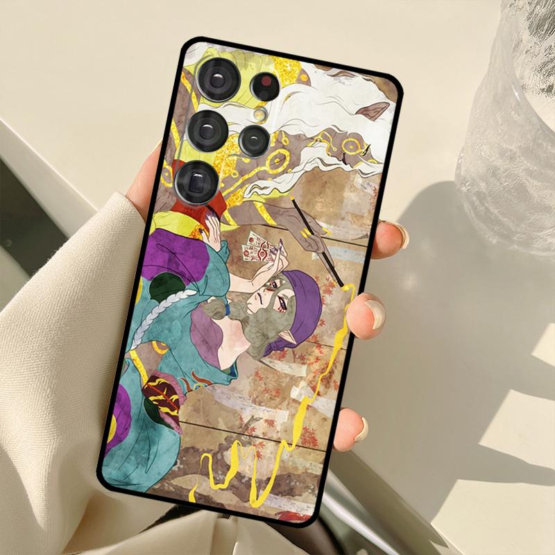 Чехол Ukiyoe mononoke Kusuriuri для Samsung Galaxy S24 Ultra S21 S22 S23 S25 Ultra S9 S10 Plus S20 FE S25 FE Задняя крышка