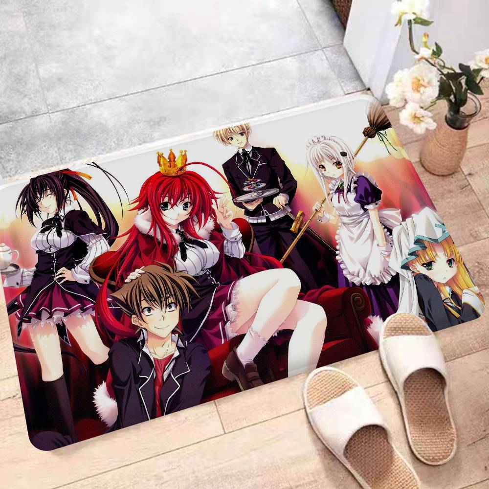 Аниме High School DxD Входной коврик в скандинавском стиле для дома, коврик для ванной-туалета, коврик для декора спальни, отеля
