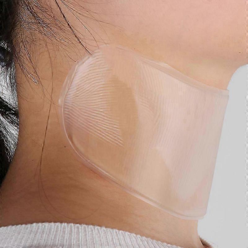 Reusable Silicone Anti Wrinkle Patches Neck Pad Transparent Removal Patch Face Skin Care Anti Aging Lifting Neck Patch Flesh
