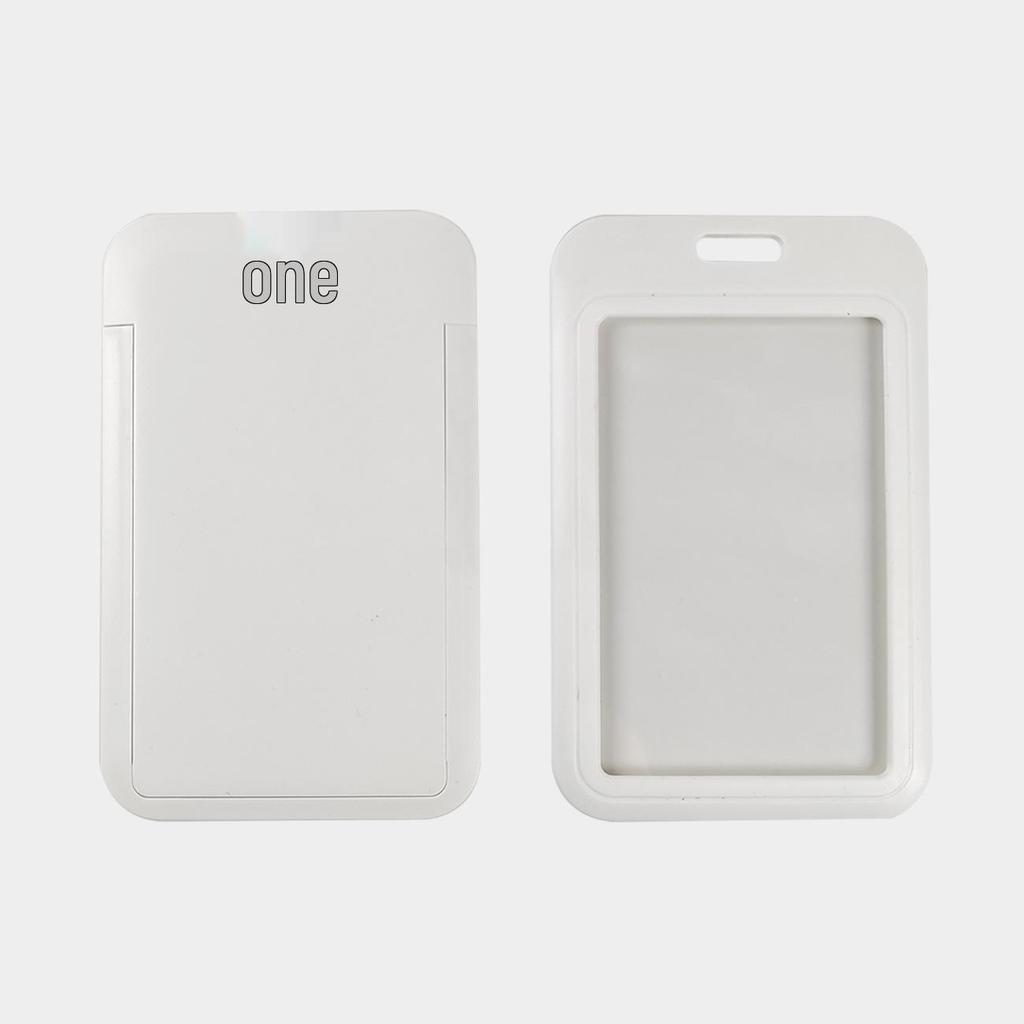 Student Campus ID and Access Card Holder for Bus, Meal, Room Cards - Hard Shell, Custom Printing Available.