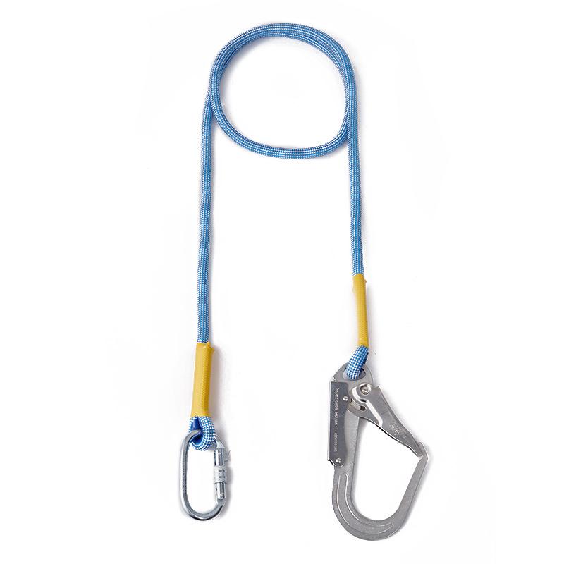 Safety Extension Rope with Hooks for High-Altitude Outdoor Work