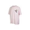 Li Ning Skateboard Series Casual Sports Breathable Loose Short Sleeve T-Shirt Unisex Tops Pink AHSS301-4