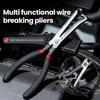 1/2/3Pcs Automotive Electrical Terminal Connector Separator Removal Tool 2-in-1 Straight Bent Head Electrical Disconnect Pliers with Non-Slip Grip