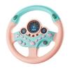 Pink Kids Busy Board Accessory Educational Steering Wheel Toy With