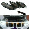 4 шт. передняя решетка светодиодная решетка в стиле Raptor для Jeep для Grand Cherokee- 2003-2024 Высококачественные декоративные лампы из АБС-пластика