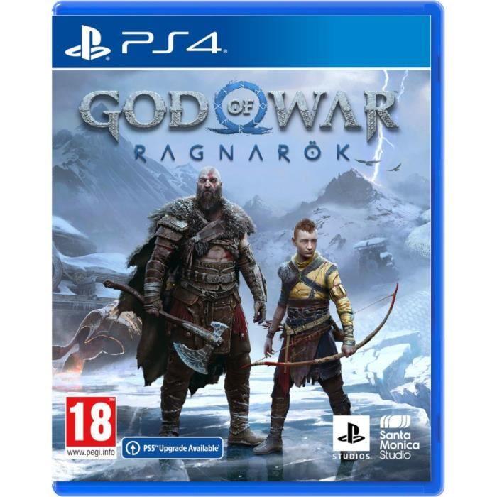 God of war : ragnarök jeu ps4 (mise à niveau ps5 disponible)