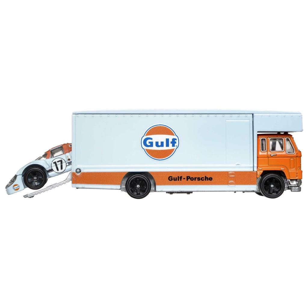 ALLWIN Hot Wheels Fleet Flyer with Porsche 917 De De 18 En GGG3299 Collector, LH, Vehículo Colección Años Adelante,