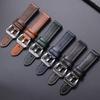 Кожаный ремешок для часов Crazy Horse 20мм 22мм 24мм 26мм для Panerai Винтажный ремешок для часов Черный Синий Коричневый Ручная работа Аксессуар для ремешка часов