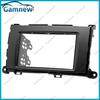 7 Inch 2DIN Car Fascia Radio Panel For Toyota Sienna 2010-2014 Frame Kit Install Facia Face Plate