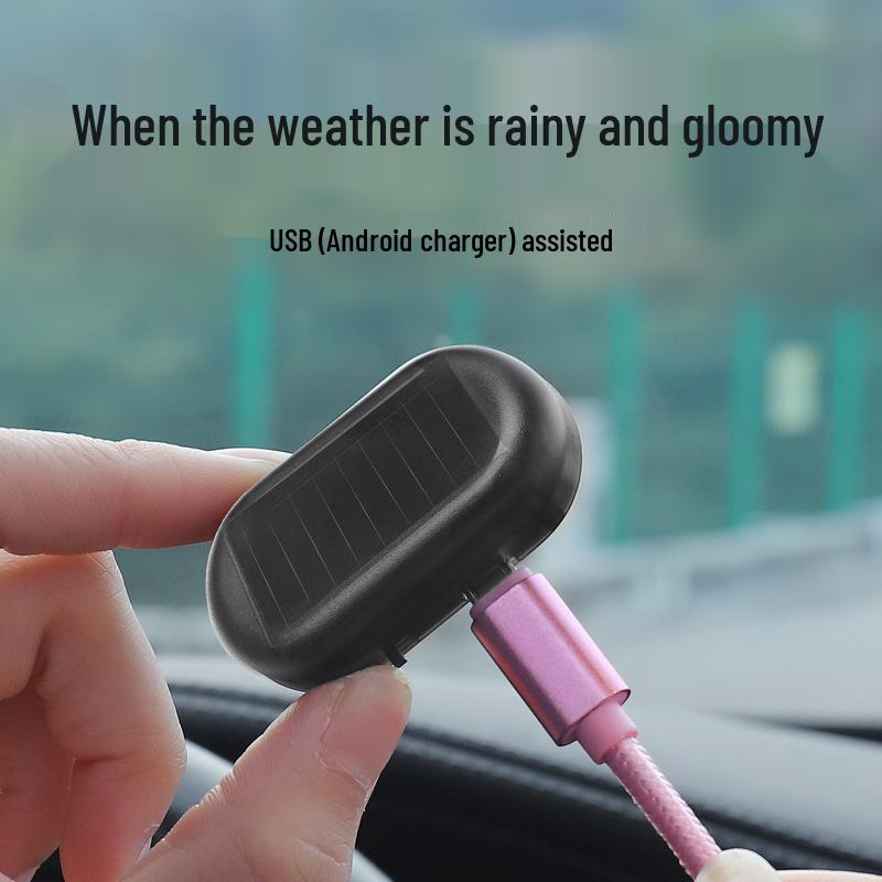 Wireless Solar LED Anti-Theft Warning Light