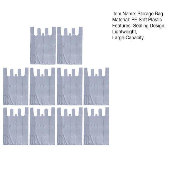 10 шт. Сумка для хранения Большой вместимости Сумки для переезда Зимнее пальто Хлопковое одеяло Пылезащитный чехол для хранения Антивозрастная сумка для переезда