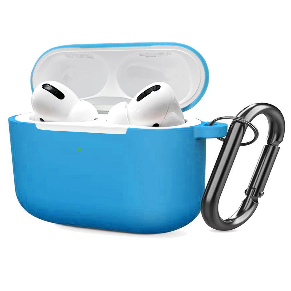 AirPods Pro 3rd Gen Silicone Earphone Cover with Mountaineering Buckle