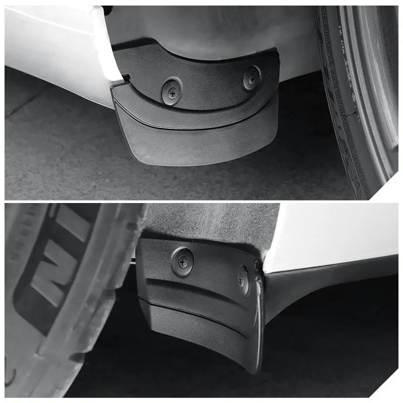Mud Flaps Mudguards Replacement Splash Guards for Tesla Model 3 Y Highland Juniper 2025 Car Modification Hidden Special Mudguard