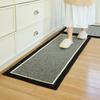 Kitchen Floor Mat Advanced Sense Non-slip Absorbent Oil Absorbent Foot Mat Entry Door Wear-resistant Machine Washable Door Mat Carpet