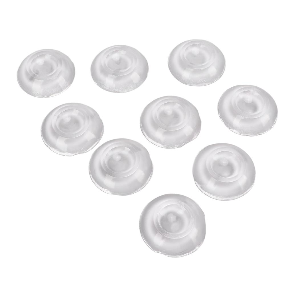 9 шт. прозрачный дверной бампер супер клейкий шумоподавляющий многоразовый силиконовый протектор стены для Doo