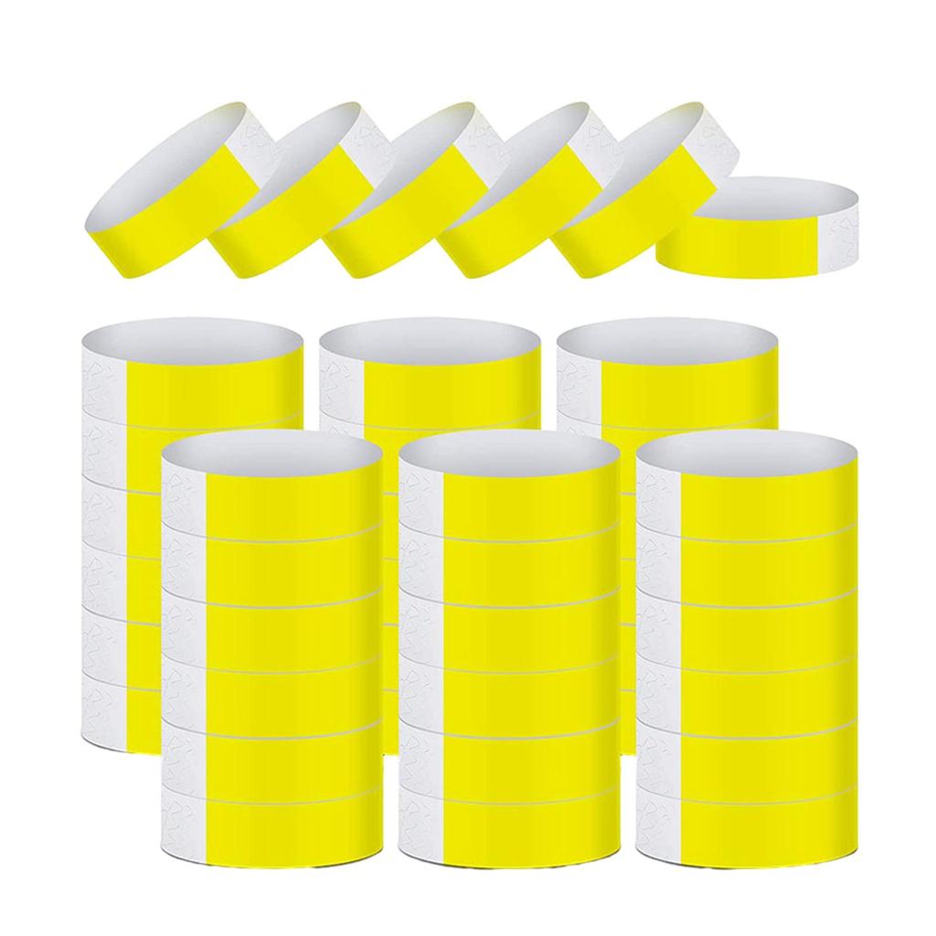 600 шт. Бумажные браслеты Идентификационные браслеты Браслеты для вечеринок для клубов Вечеринок Баров