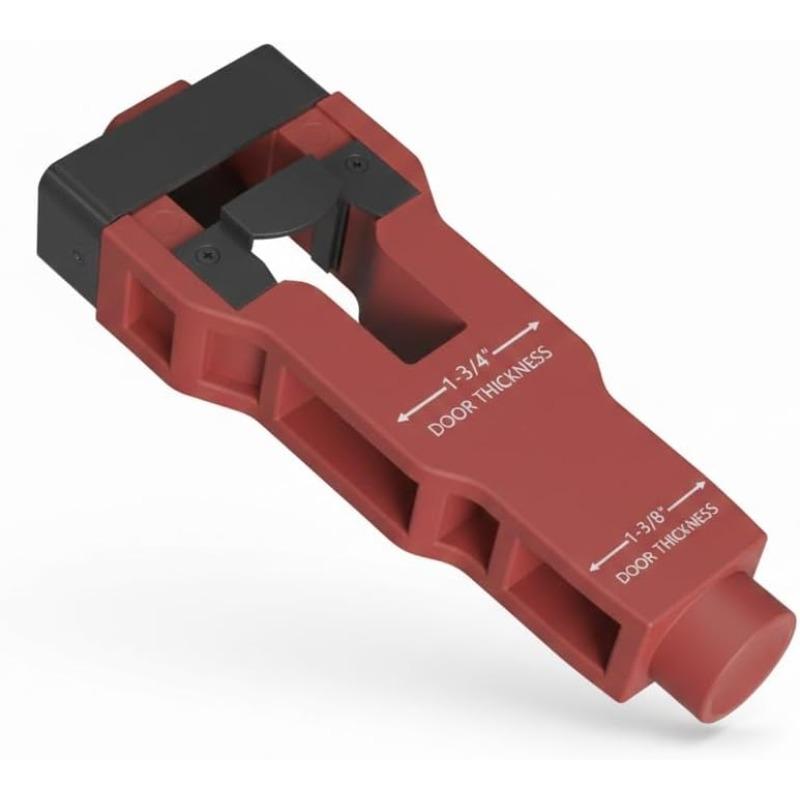 Door Latch Mortise Tool to Remove Material Quick to Install or Replace Door Latches for 1-3/4" or 1-3/8" Thick Doors