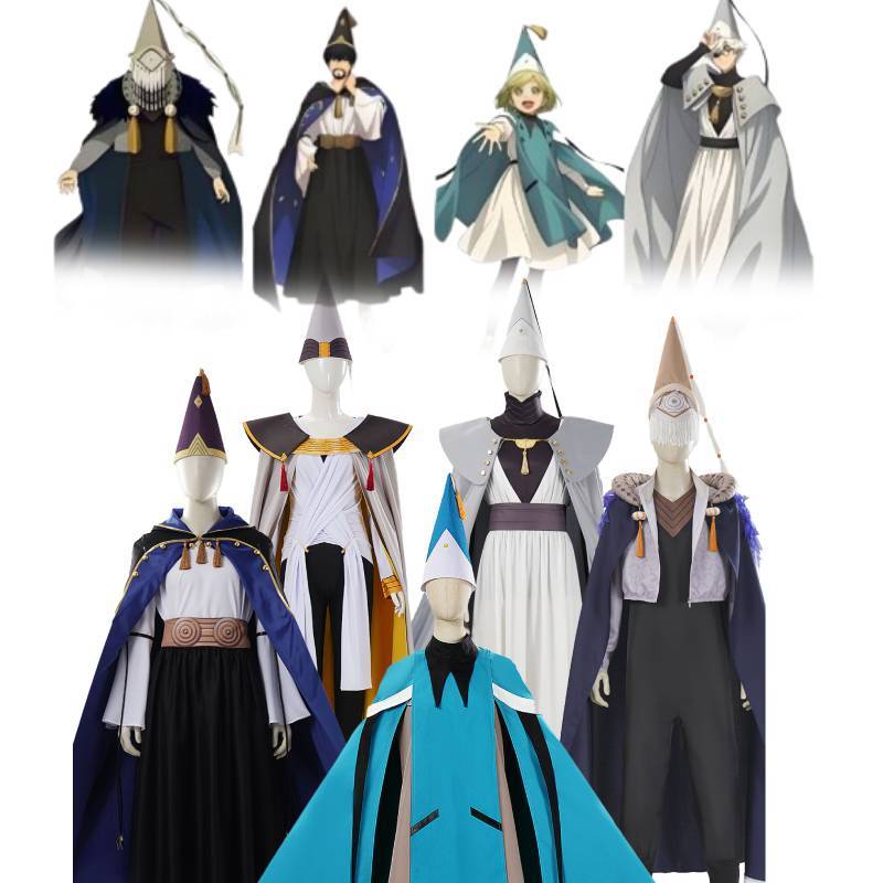 Костюм для косплея Witch Hat Atelier Qifrey из полиэстера для аниме-ролевых игр