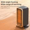 Space Heater 500W PTC Ceramic Low Noise Fast Heating Portable Personal Heater Fan with 30 Degrees