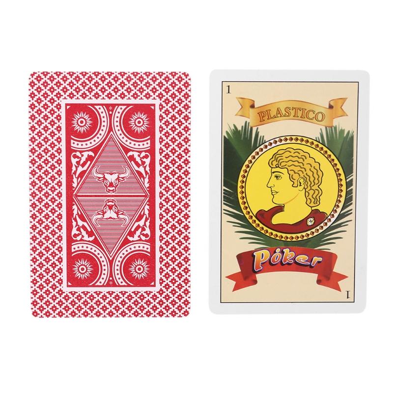 Колода игральных карт Премиум Гибкий Пластик Водонепроницаемые Карты для Покера Профессиональные