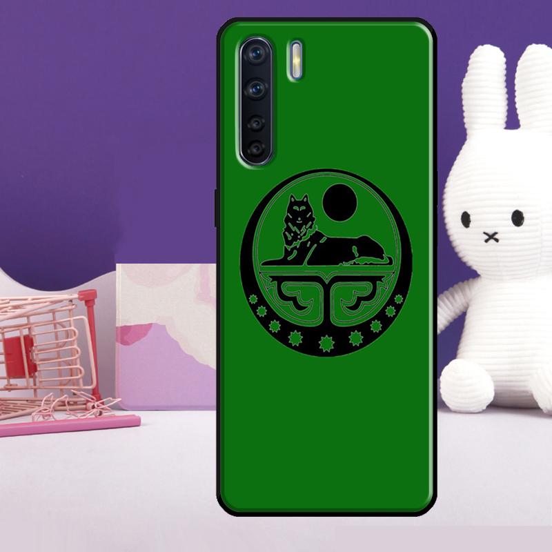Чечня Волк Чеченский Флаг Чехол Для Oppo A18 A38 A78 A98 A58 A60 A80 A40 A96 A76 A16 A94 A74 A54 A15 A17 A57 A77 A5 Pro