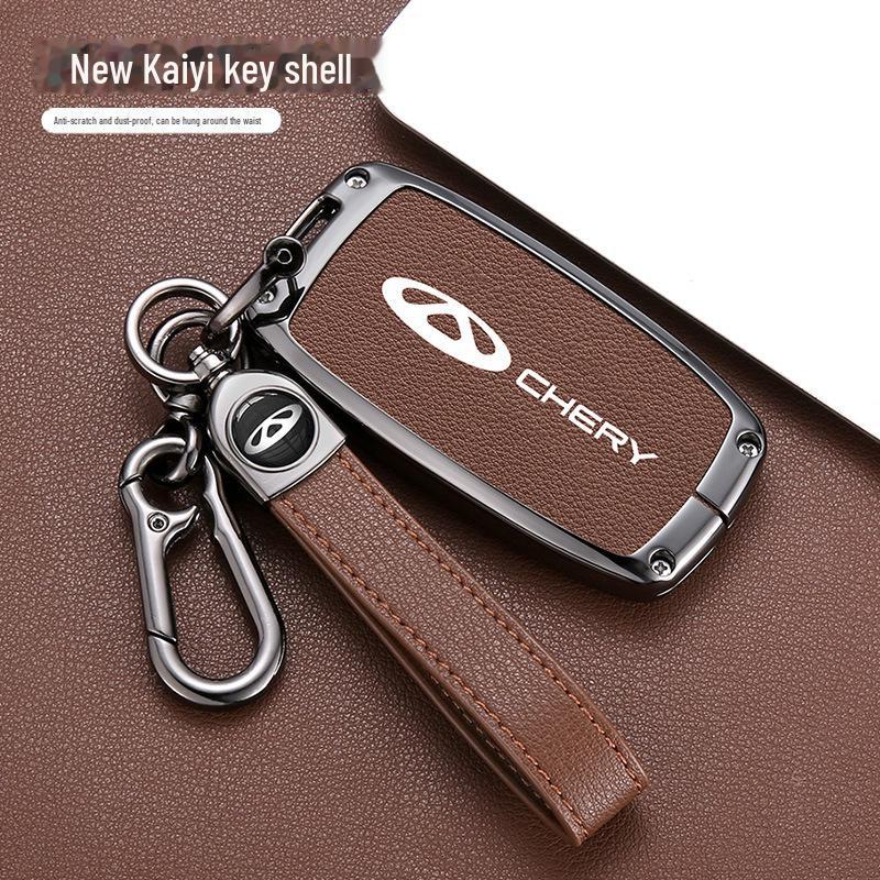 Чехол для ключа Chery Kaiyi и Xuanjie Pro - Корпус ключа для 21 модели - Стильный защитный чехол для мужчин.