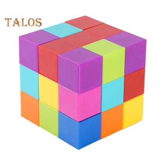 32 шт. Магнитный кубик-конструктор, игрушка для развития мелкой моторики, дошкольное обучение, образовательный красочный кубик-конструктор, игрушка STEM для малышей, мальчиков и девочек, подарок