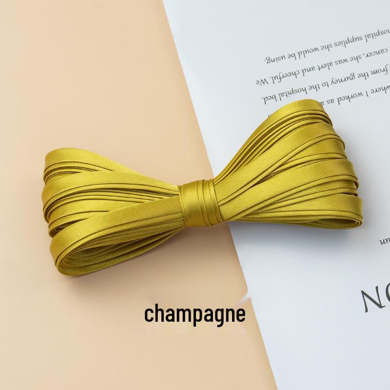 Hengmeihe Cheongsam 1 см кант отделка: Лента для подгибки под шелк, сложенная вчетверо, не требующая глажки