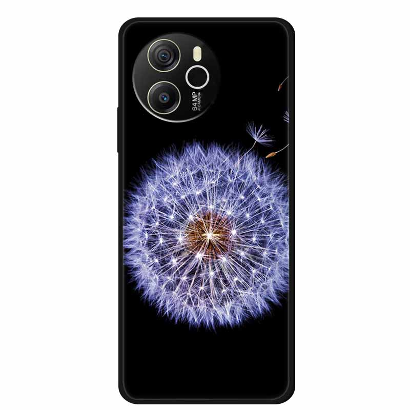 Чехол для телефона Blackview Shark 8 Задняя крышка 6.78" Черный силикон Мягкий чехол для Blackview Shark 8 Чехол Shark8 Ударопрочный