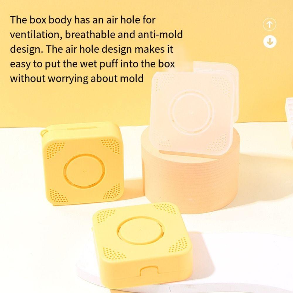 Puff Puff Rack Makeup Organizer Makeup Sponge Box Puff Drying Holder Cosmetic Puff Storage Case