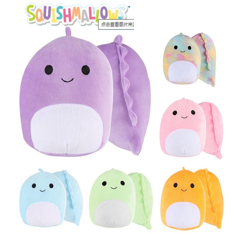 Плюшевая игрушка Squishmallow Динозавр Мягкая набивная кукла Животное Детский рождественский подарок на день рождения Собери их всех!