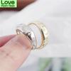 Bohemia Crystalline Moon Star For Women Open Rings Rings Jewelry Sterling  Tone Finger Rings Gold Color / Rings RingsTrendy Rings