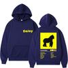 Rapper Rusowsky Daisy Tour 2025 Graphic Hoody Unisex Retro Oversized Sweatshirt Fashion High Quality Fleece Hoodie Streetwear