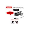 E1 Motorcycle Bluetooth 5.0 Helmet Intercom Headset + Waterproof IPX6 + 2 Riders + 1000M Range + Hands-Free Music for Outdoor Riding