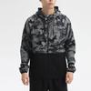 Nike Camo Sport Casual Hooded Jacket Men Outerwear Black CU4043-010