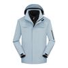 Men Jackets 3 In 1 Waterproof Winter Jackets Snow Jackets Windproof Hooded with Inner Fleece Coat