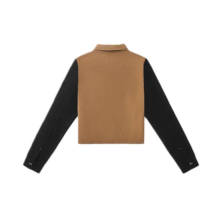 Vans Shirts Women's Brown Lapel Moderate Straight Fit (Unisex) Shirts VN0A4SA4RQJ