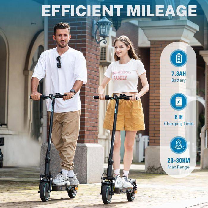 RCB Trottinette Électrique 500W – 8,5" Pneus Solides – 25 km/h – Autonomie 23-30 km – App RCB