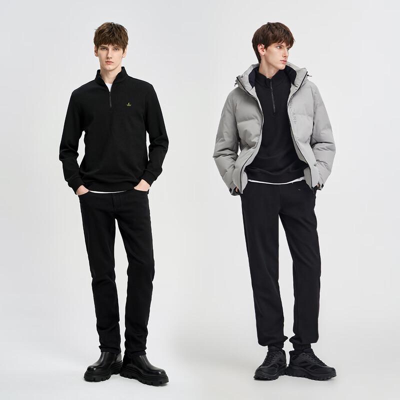 Navigare Men's Antibacterial Warm Waffle Half-Zip Sweatshirt