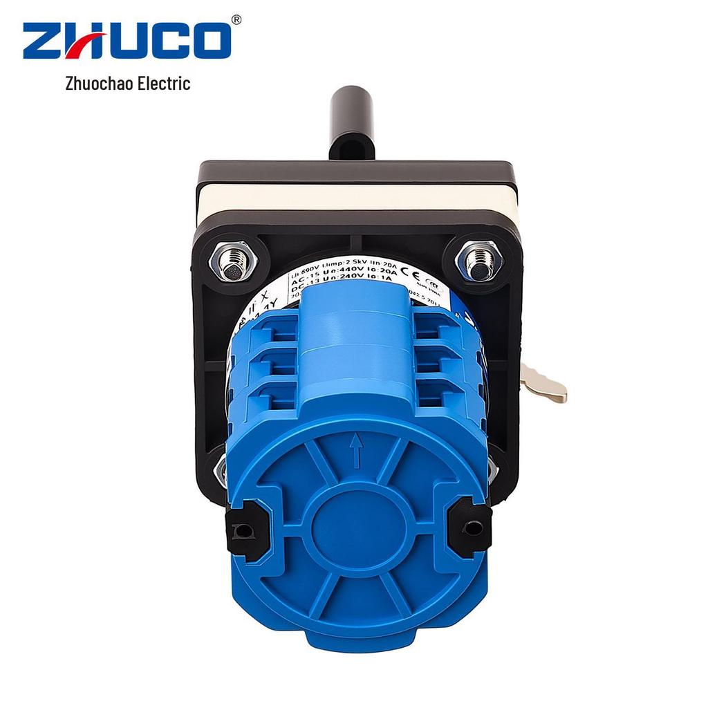 Zhuochao SZW26-20/D303.3Y-D11 Lockable 4-Hole Universal Changeover Switch