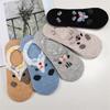 5 Pairs New Women Comfortable Cartoon Animal Cute Dog Cotton Sock Short Ankle Funny Socks Set Socken