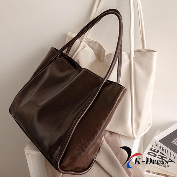 Большая сумка-шоппер на плечо для хранения вещей (3 цвета)