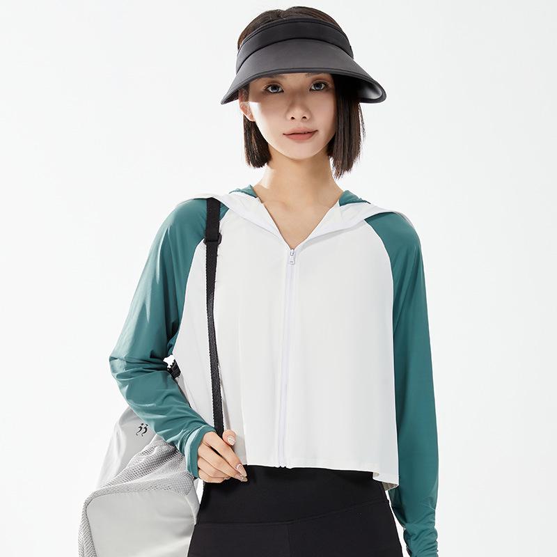 Женское пончо с защитой от солнца UPF 50+ - Дышащее, Черный козырек для защиты от УФ-лучей