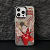 Хайкюу!! Чехол для телефона Кенма Козуме для Xiaomi Redmi 15C 14C 13C 12C 10 Note 15 14 13 12 Pro Plus 4G 5G Серебряный Жесткий Чехол