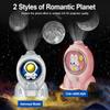 Galaxy Star Projector Night Light Astronaut Space Ship Projector Starry Nebula LED Ceiling Lamp for Bedroom Home Decor Kids Gift