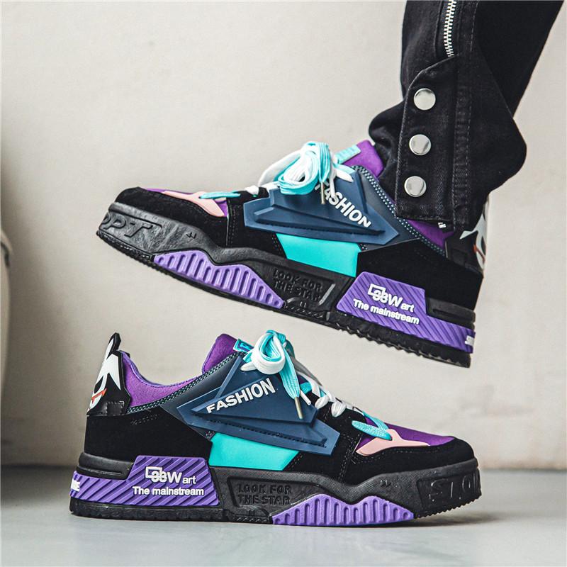 Модные трендовые вулканизированные кроссовки для мужчин, новые студенческие спортивные кроссовки для ходьбы, мужские повседневные кроссовки для бега в британском стиле, уличный стиль для мужчин