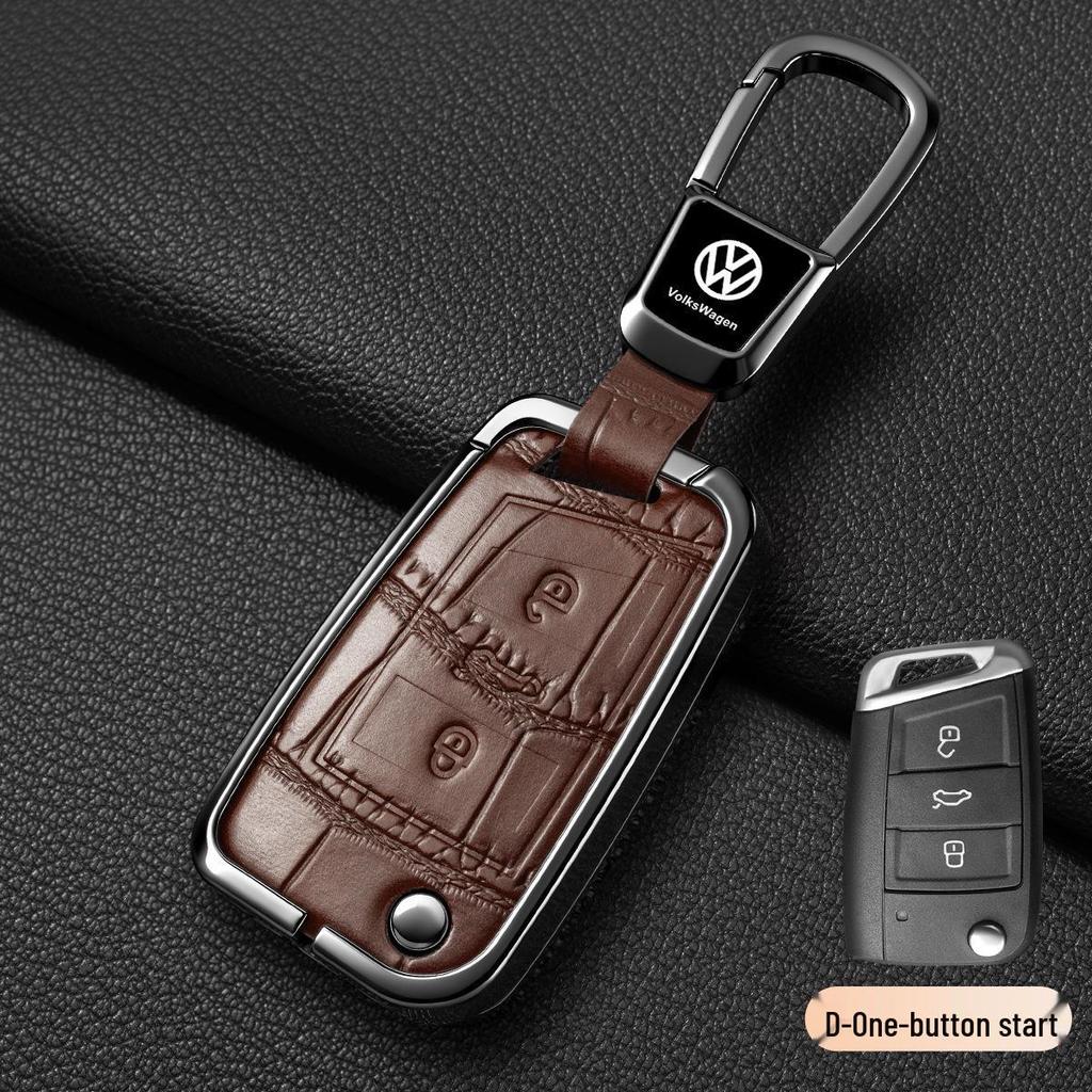 Чехол для ключа и защитный чехол с крючком для Volkswagen Passat 2017-2018.