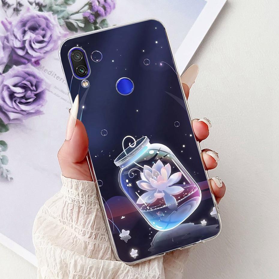 New Fashion Painting Case For Xiaomi Redmi Note 7 Pro 7S Note7 Soft Silicone TPU Phone Cases For Redmi Note 7 7Pro Cover Bumpers
