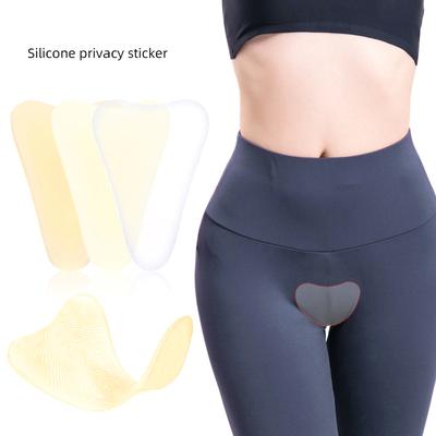 Camel Toe Pad Private Concealer Силиконовые подушечки Часть Многоразовые Кормящие Клейкие Наклейки Для Купальников Женские Защитники Невидимые Части